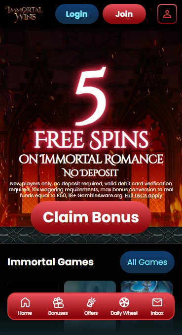 Immortal Wins Casino